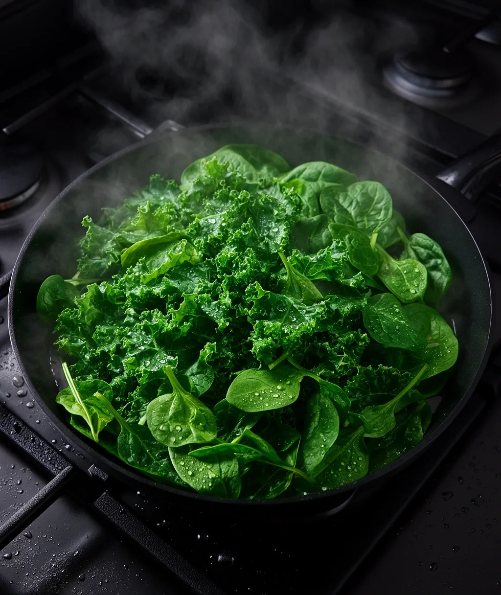 Vegetales al vapor para fácil digestión